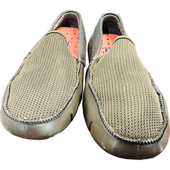 SWIMS Riva Brown Men’s Rubber Pool Beach Water Loafer Size 9 EUC - Picture 3 of 6